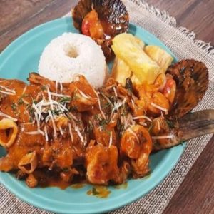 Pescado a lo Macho