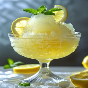 Granizado de limón